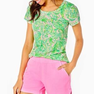 Lilly Pulitzer | Etta Scoop-Neck top | XXS
